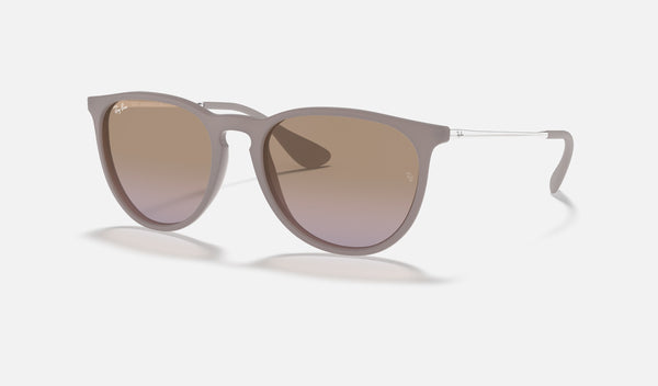 Ray-Ban Erika RB4171 — Dark Sand — quarter view
