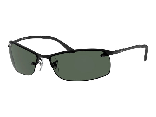 Ray-Ban RB3183 — Black / Green — front view