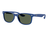 Ray-Ban Junior New Wayfarer RJ9052SF Sunglasses — Classic — Rubber Blue
