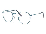Ray-Ban Round Metal RX3447V Eyeglasses — Blue