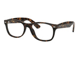Ray-Ban New Wayfarer RX5184F — Dark Havana — front view
