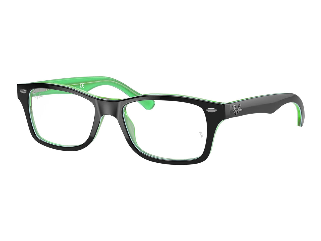 Ray-Ban Junior RY1531 Eyeglasses — Black on Green