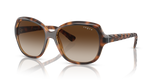 Vogue Eyewear VO2871S — Gradient — Striped Dark Havana / Brown Gradient