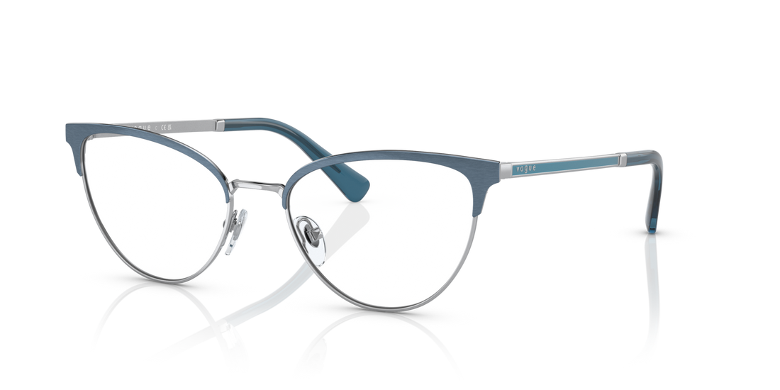 Vogue Eyewear VO4250 — Top Brushed Azure/silver