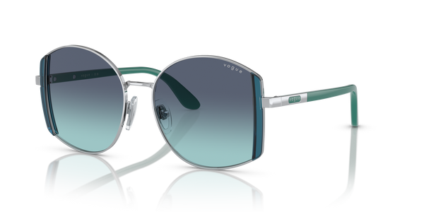 Vogue Eyewear VO4267S — Gradient — Silver / Azure Gradient Dark Blue