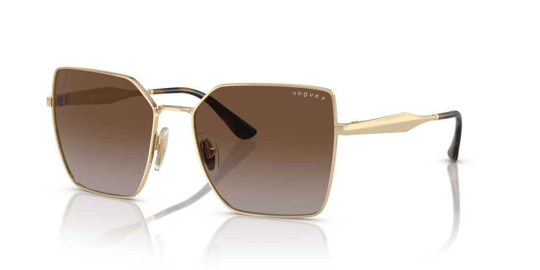 Vogue Eyewear VO4284S — Polarized — Pale Gold / Gradient Brown Polarized