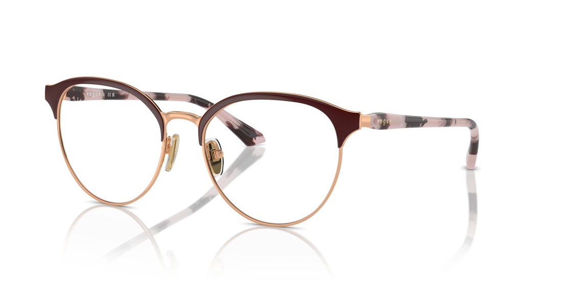 Vogue Eyewear VO4305 — Top Bordeaux/rose Gold