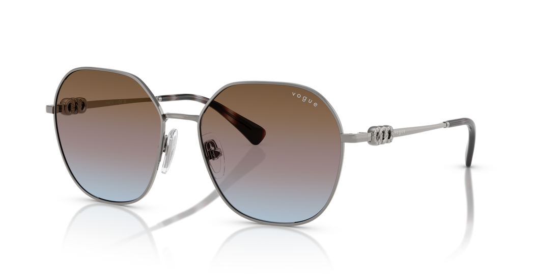 Vogue Eyewear VO4318SB — Gradient — Gunmetal / Azure Gradient Pink Gradient Brown
