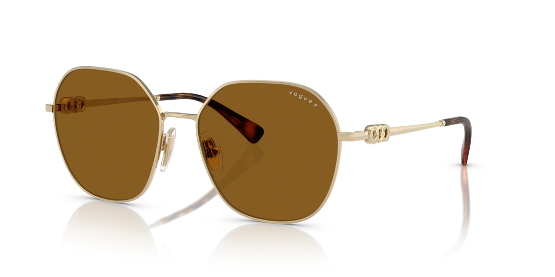 Vogue Eyewear VO4318SB — Polarized — Pale Gold / Dark Brown Polarized