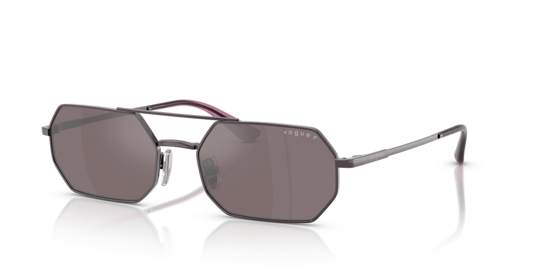 Vogue Eyewear VO4329S — Polarized — Light Violet / Polarized Pink Flash Silver