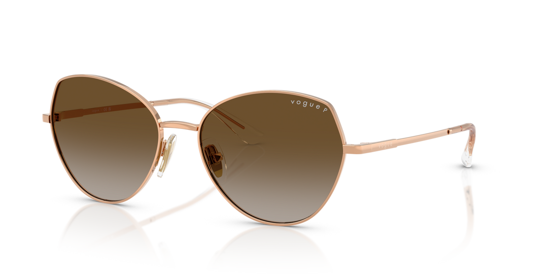 Vogue Eyewear VO4330S — Polarized — Rose Gold / Grey Gradient Brown Polarized