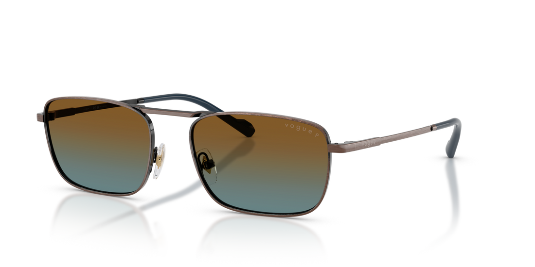 Vogue Eyewear VO4346S — Polarized — Antique Copper / Blue Gradient Brown Polarized