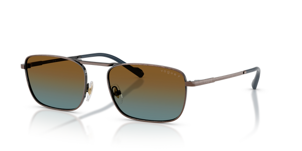 Vogue Eyewear VO4346S — Polarized — Antique Copper / Blue Gradient Brown Polarized