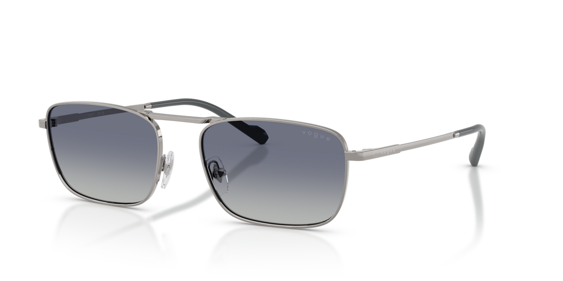 Vogue Eyewear VO4346S — Gradient — Brushed Gunmetal / Grey Gradient Blue