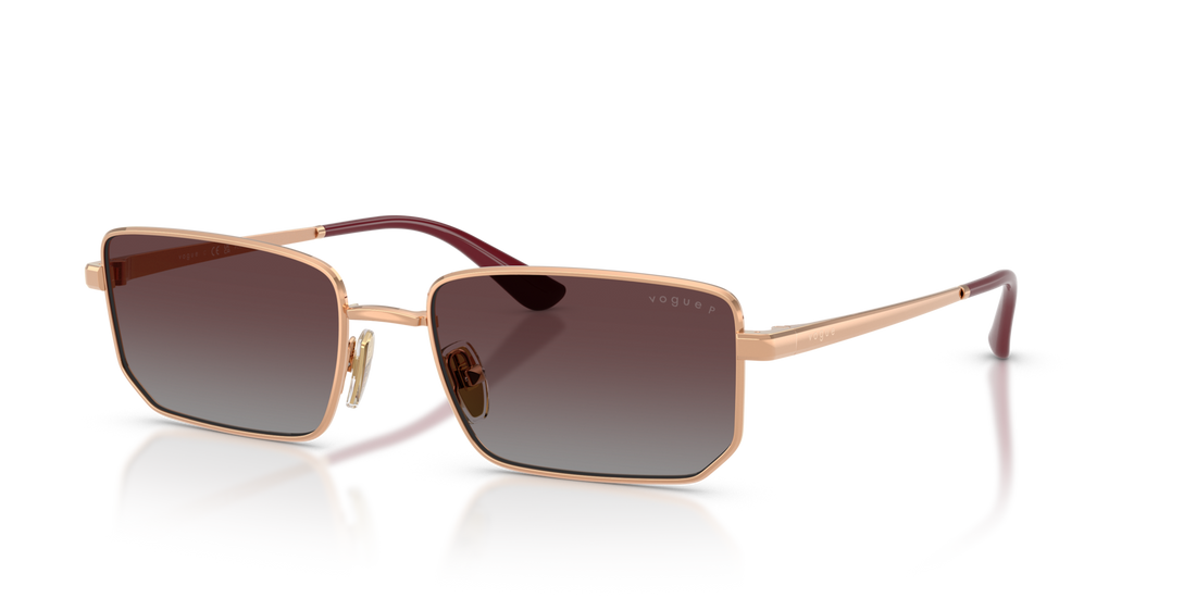 Vogue Eyewear VO4352S — Polarized — Rose Gold / Polarized Grey Gradient Violet