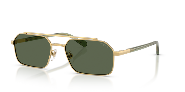 Vogue Eyewear VO4356S — Classic — Gold / Dark Green