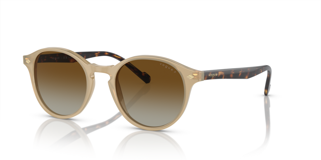 Vogue Eyewear VO5327S — Polarized — Opal Beige / Polarized Brown Gradient