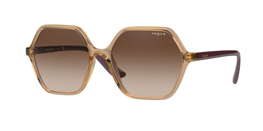 Vogue Eyewear VO5361S — Gradient — Transparent Caramel / Brown Gradient