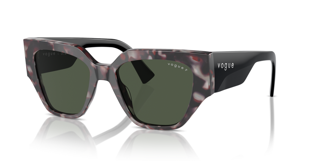 Vogue Eyewear VO5409S — Polarized — Grey Tortoise / Dark Green Polarized