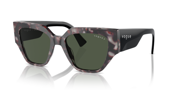 Vogue Eyewear VO5409S — Polarized — Grey Tortoise / Dark Green Polarized