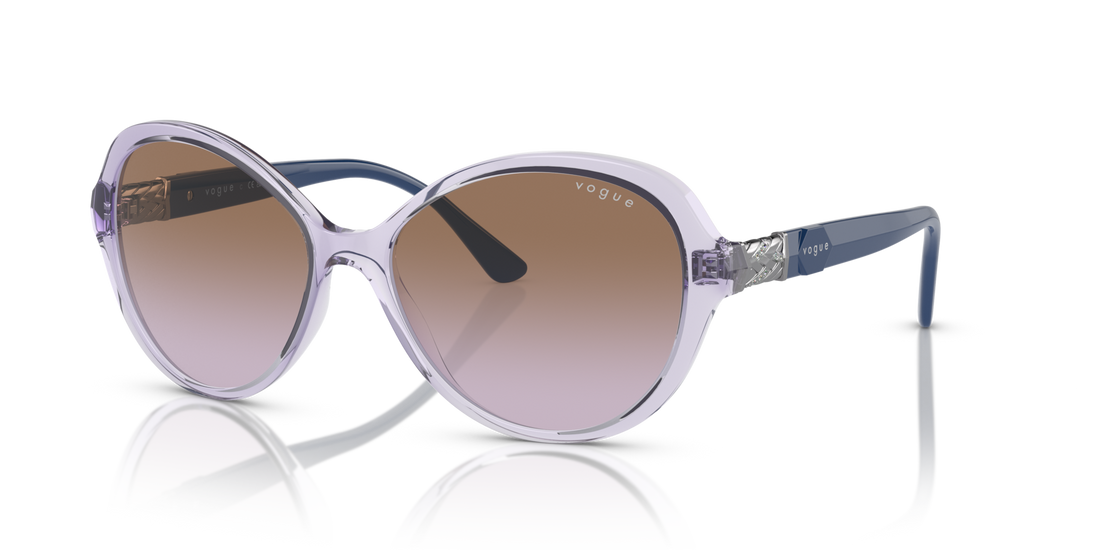 Vogue Eyewear VO5475SB — Gradient — Transparent Violet / Violet Gradient Brown