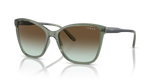 Vogue Eyewear VO5520S — Gradient — Transparent Mallard Green / Green Gradient Dark Brown