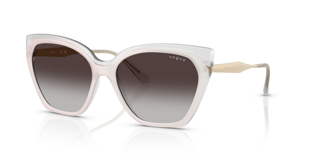 Vogue Eyewear VO5521S — Gradient — Top White/opal Milk / Grey Gradient