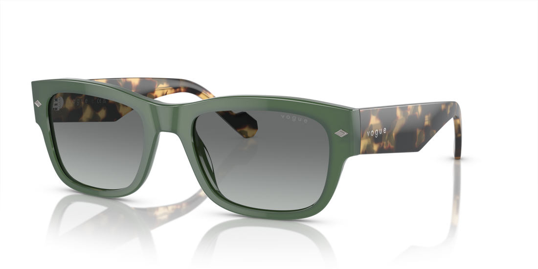 Vogue Eyewear VO5530S — Gradient — Full Dusty Green / Grey Gradient