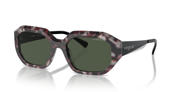 Vogue Eyewear VO5554S — Polarized — Grey Tortoise / Dark Green Polarized