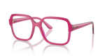 Vogue Eyewear VO5555 — Cherry/transparent Fuchsia Glitter