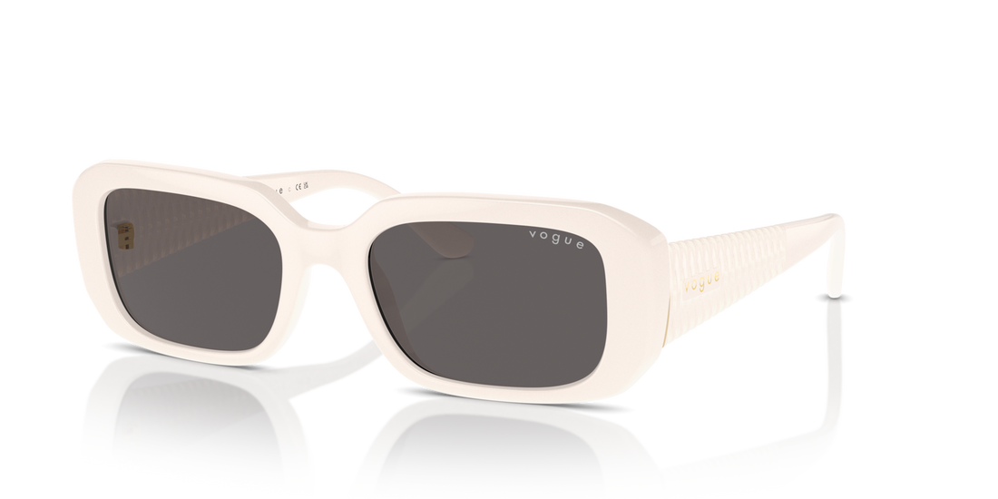 Vogue Eyewear VO5565S — Classic — Full Ivory / Black Smoke
