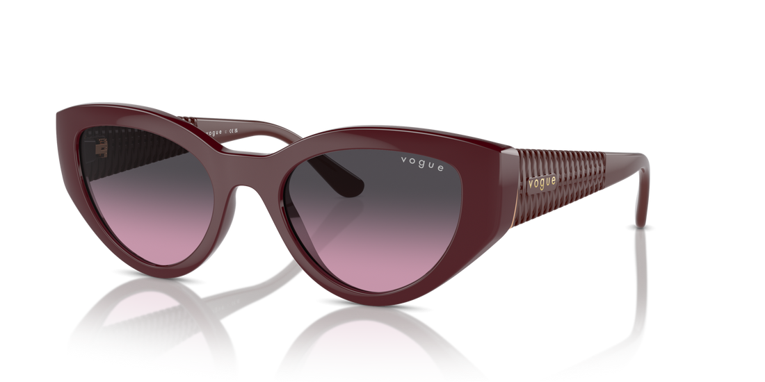 Vogue Eyewear VO5566S — Gradient — Full Bordeaux / Violet Gradient Grey
