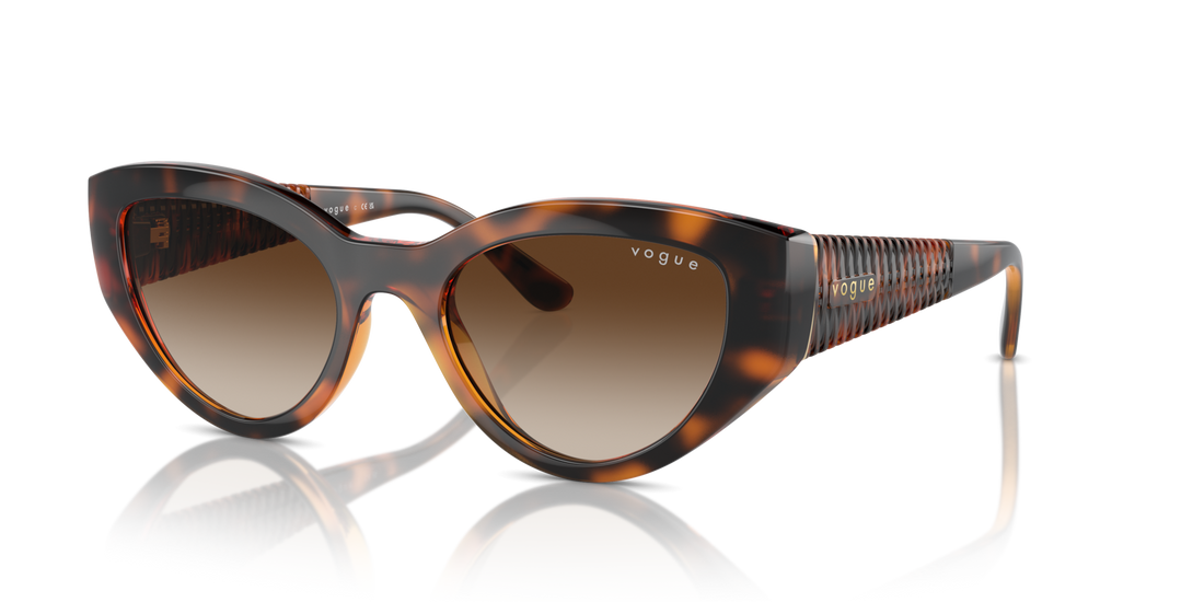 Vogue Eyewear VO5566S — Gradient — Dark Havana / Gradient Brown