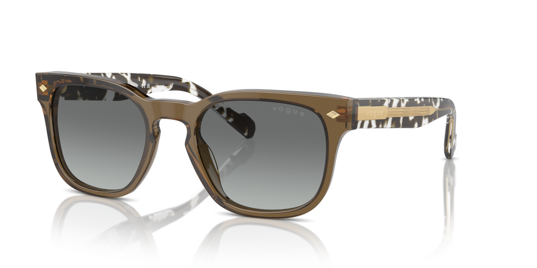 Vogue Eyewear VO5571S — Gradient — Transparent Olive Green / Gradient Grey