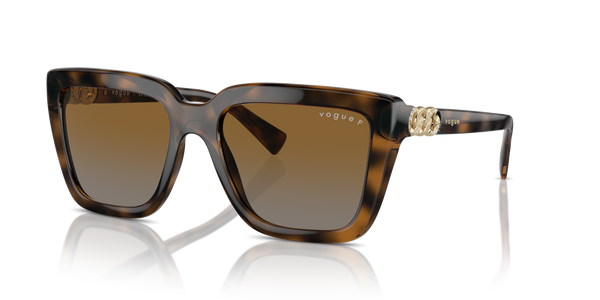 Vogue Eyewear VO5575SB — Polarized — Top Dark Havana/light Brown / Gradient Brown Polarized