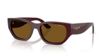 Vogue Eyewear VO5586S — Polarized — Full Bordeaux / Dark Brown Polarized