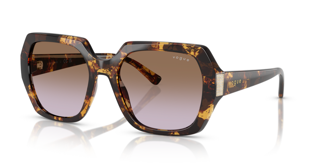 Vogue Eyewear VO5612SB — Gradient — Honey Havana / Violet Gradient Brown