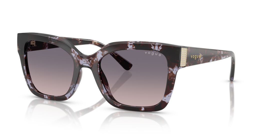 Vogue Eyewear VO5613SB — Gradient — Purple Havana / Pink Gradient Dark Grey