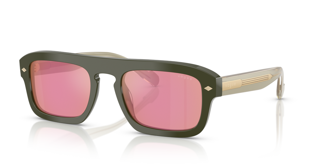 Vogue Eyewear VO5620S — Mirror — Full Green / Pink Dark Mirror Red