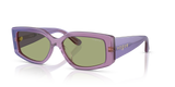 Vogue Eyewear VO5642SU — Classic — Transparent Pearl Purple / Green