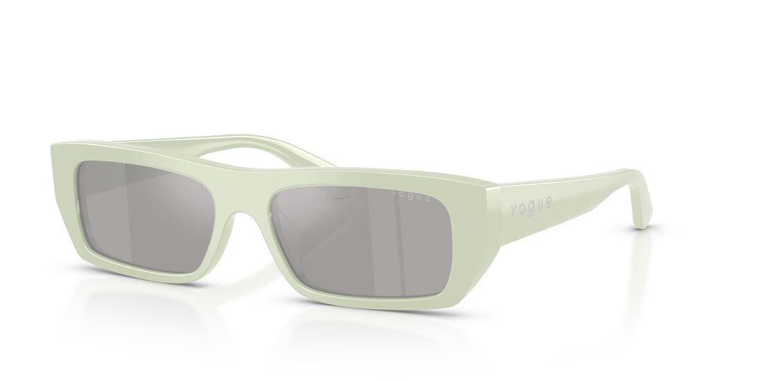 Vogue Eyewear VO5657SU — Mirror — Full Mint Green / Light Grey Mirror Silver