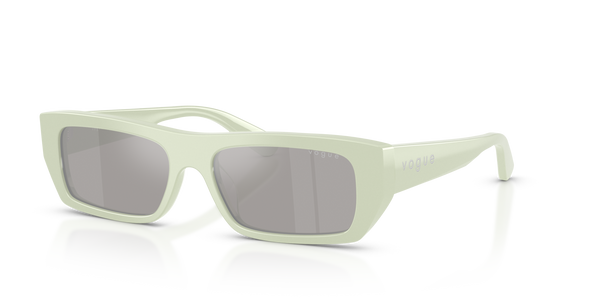 Vogue Eyewear VO5657SU — Mirror — Full Mint Green / Light Grey Mirror Silver