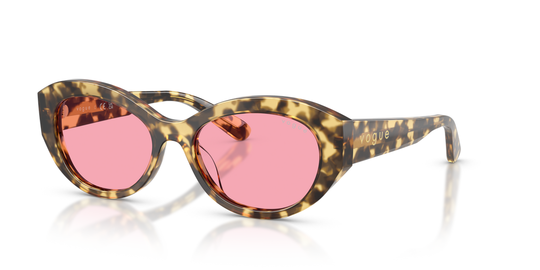 Vogue Eyewear VO5659SU — Classic — Brown Beige Tortoise / Pink
