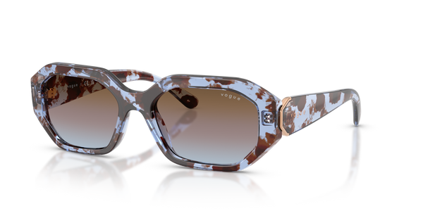 Vogue Eyewear VO5675S — Gradient — Blue Havana / Azure Gradient Pink Gradient Brown