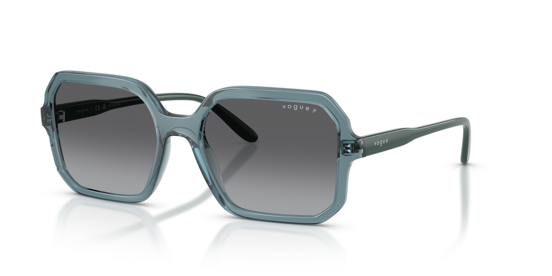 Vogue Eyewear VO5696S — Polarized — Transparent Light Blue / Gradient Grey Polarized