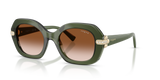 Vogue Eyewear VO5706SB — Gradient — Transparent Green / Brown Gradient