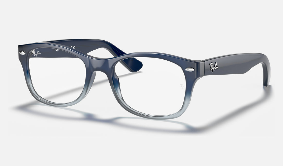 Ray-Ban Junior RY1528 — Blue — quarter view
