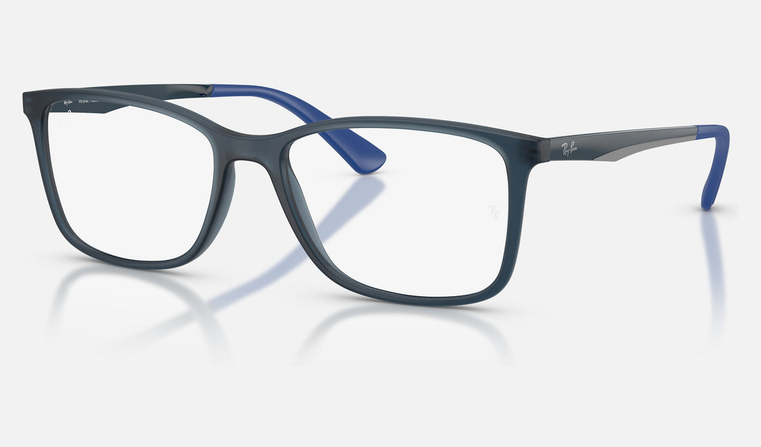 Ray-Ban RX7133L — Blue — quarter view