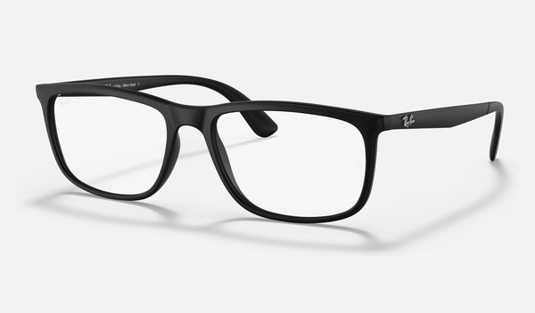 Ray-Ban RX7171L — Black — quarter view