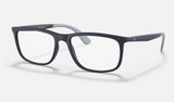 Ray-Ban RX7171L — Blue — quarter view